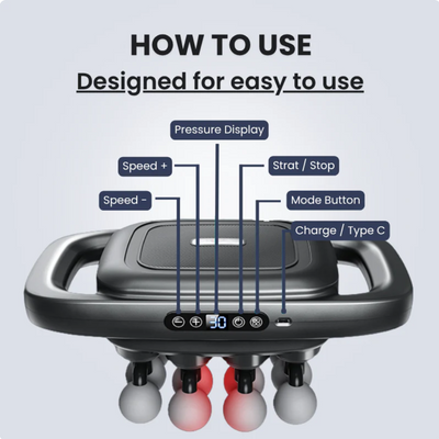 Deep Tissue 16 Heads Massager
