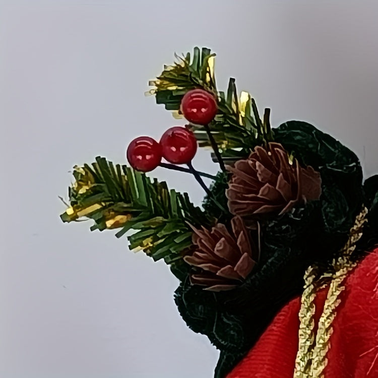 [30cm Santa Claus Ornament] 30Cm Standing Santa Claus Christmas Ornament | Christmas Scene Decoration for Halloween, Fall Home Decor, Collectible Figurine