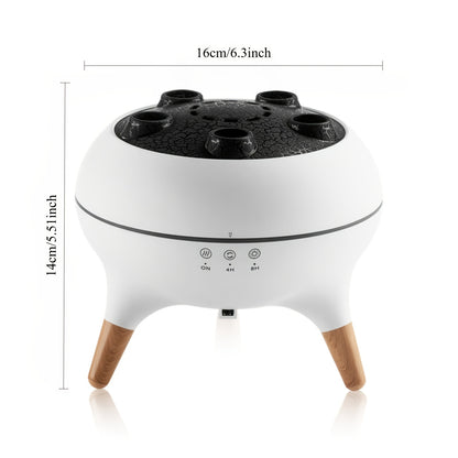 1pc Jellyfish Diffuser, (8.45oz), with Remote Control, 7-Color LED Lights, Easy to Clean & Top Fill, Soundwave technology Technology Operation, Cool Mist Humidifier for Travel, Office, Bedroom and Kids' Room, Travel Humidifie