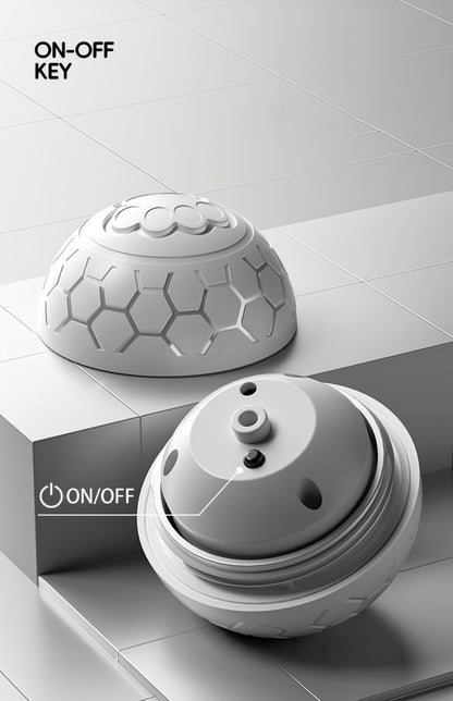 [Interactive Smart Dog Ball] Interactive Smart Dog Ball - 1-Pack 56mm/2.22in Auto Jump & Play Fetch Toy | Type-C Rechargeable, Long-Lasting Battery, Pixelated Design for Puppy Training & Playtime, USB Rechargeable, Userfriend