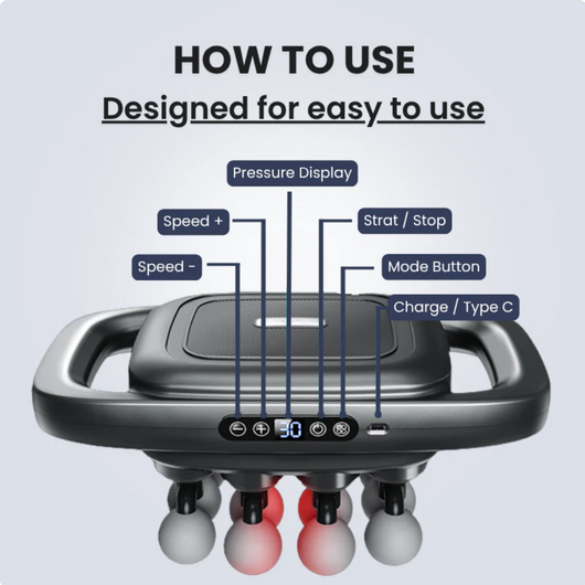 Deep Tissue 16 Heads Massager