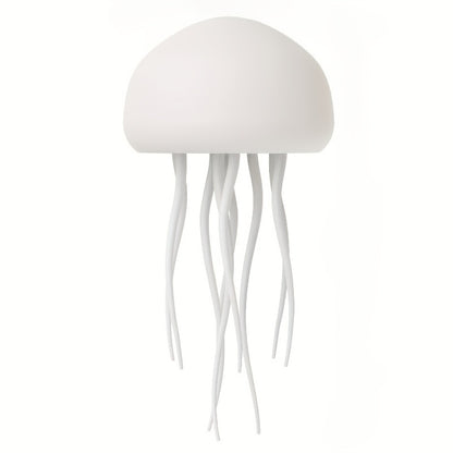 Voice-Controlled Jellyfish Ambient Light - USB Rechargeable, Color-Changing LED Night Light with Dynamic Lighting Effects, Wall-Mounted Decorative Lamp for Guest Room & Home Decor, Jellyfish Decor
