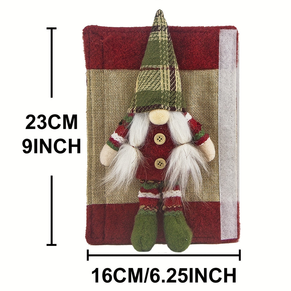 2pcs Christmas Gnome Refrigerator Door Handle Covers - Festive Kitchen Appliance Decor for Fridge, Microwave & Dishwasher - Perfect Holiday Party Favors