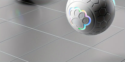 [Interactive Smart Dog Ball] Interactive Smart Dog Ball - 1-Pack 56mm/2.22in Auto Jump & Play Fetch Toy | Type-C Rechargeable, Long-Lasting Battery, Pixelated Design for Puppy Training & Playtime, USB Rechargeable, Userfriend