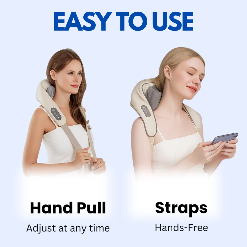 MassagePro™ Neck & Shoulder Massager – Pain Relief & Muscle Relaxation